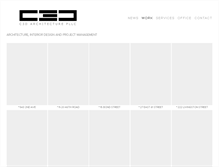 Tablet Screenshot of c3darchitecture.com